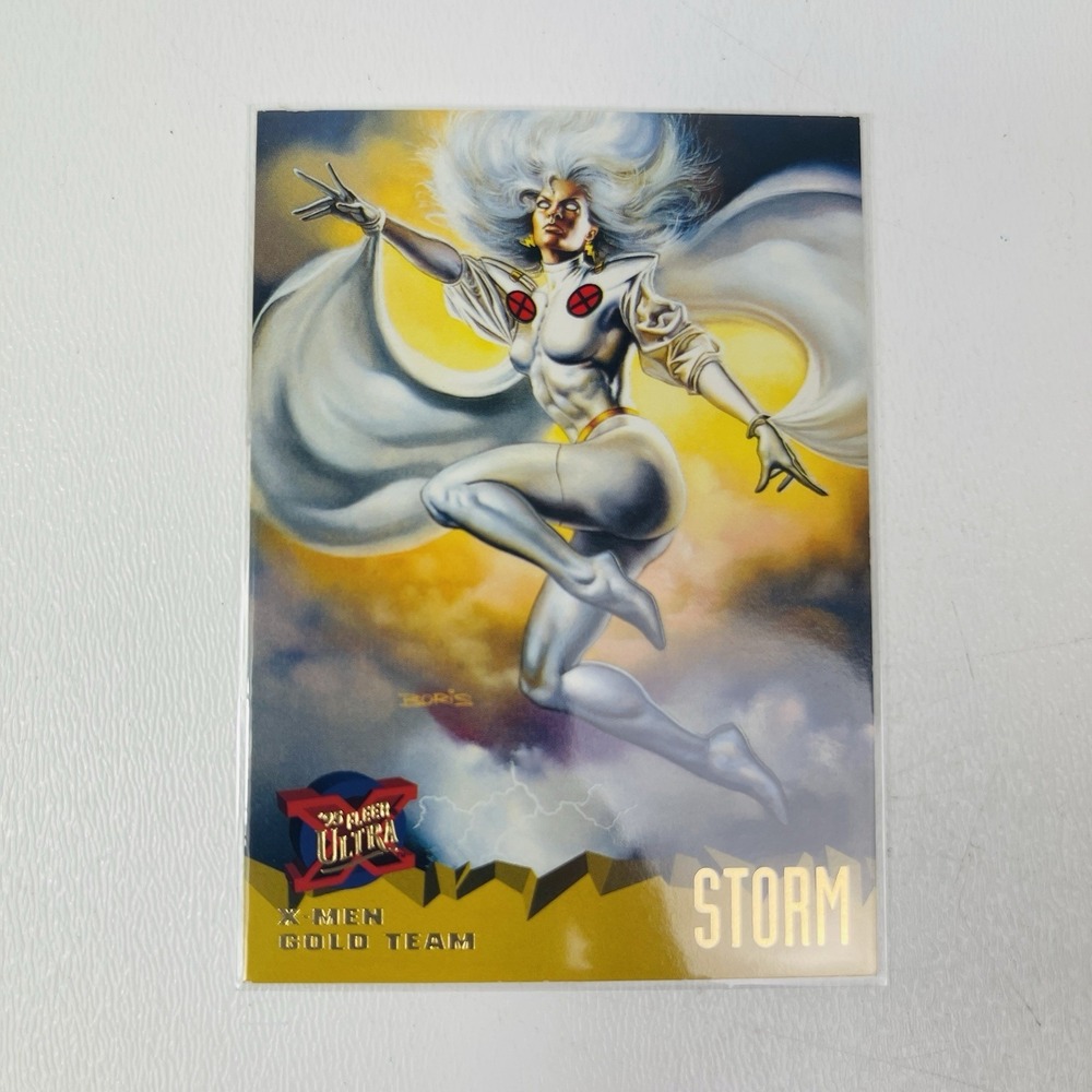 1995 Fleer Ultra‎ Marvel X Men Gold Team 104 Storm Card